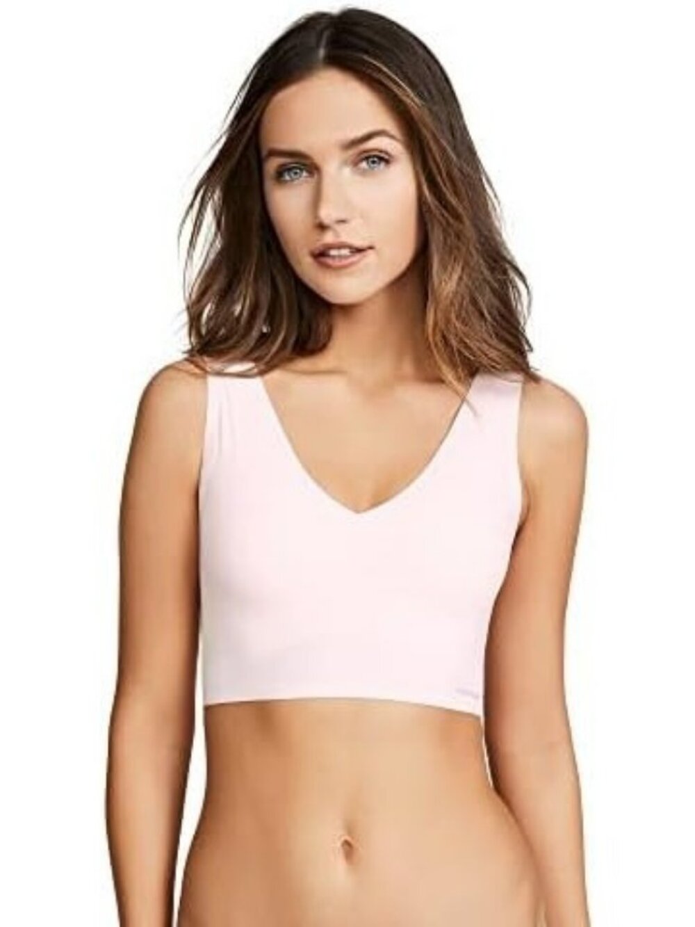 Calvin Klein Invisibles Bralette XS Light Pink Wireless NWT